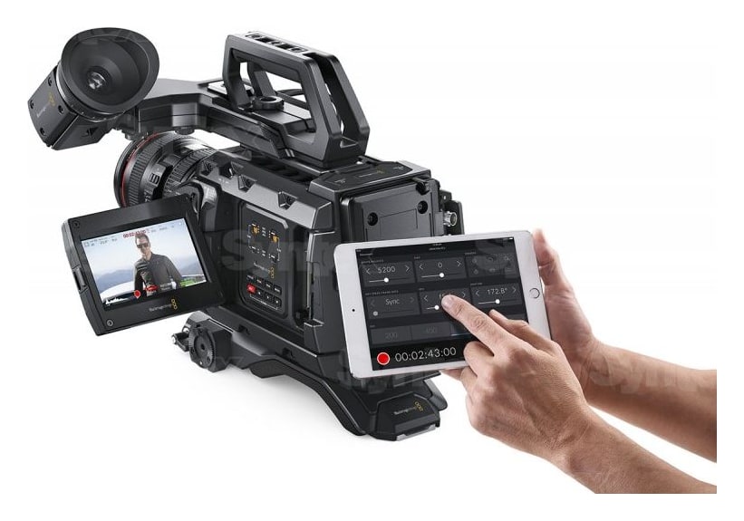 Blackmagic URSA Mini Pro 4.6K G2 – Upravljanje z iPada prek Bluetootha