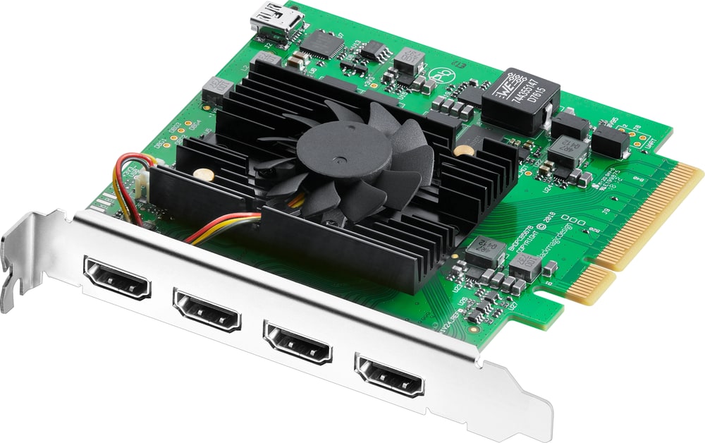 DeckLink Quad HDMI Recorder – Štiri nastavljive kartice za zajem v eni