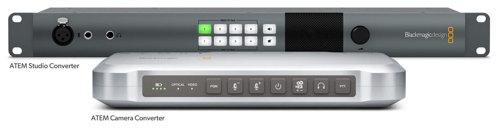 ATEM Studio Converter 2 – Sistem z ATEM Camera Converter