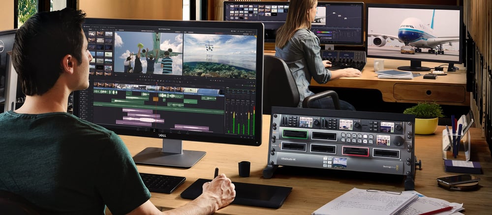 Blackmagic Design MultiDock 10G – Montaža neposredno z diskov