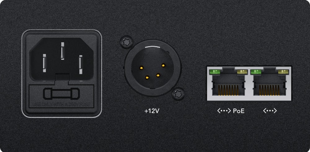 DaVinci Resolve Mini Panel – Napajanje in priključki