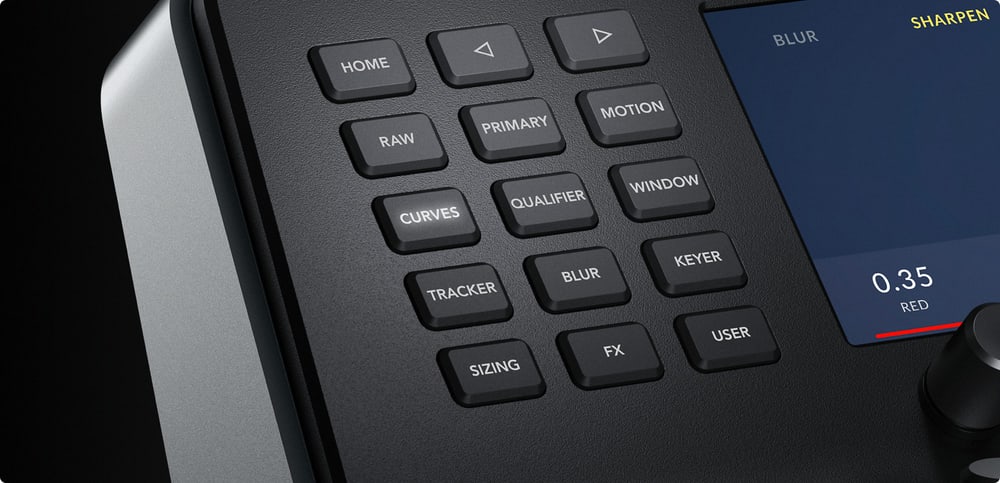 DaVinci Resolve Mini Panel – Hitro preklapljanje orodij