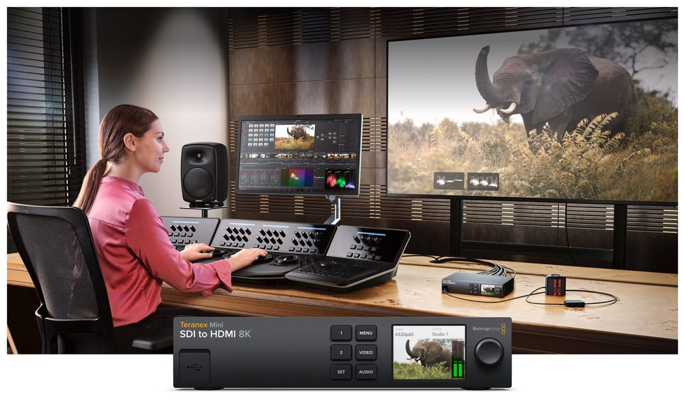 Teranex Mini SDI to HDMI 8K HDR – Za barvno korekcijo, produkcijo v živo in velike zaslone