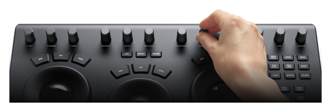 DaVinci Resolve Micro Panel – Pomembna orodja brez iskanja po menijih