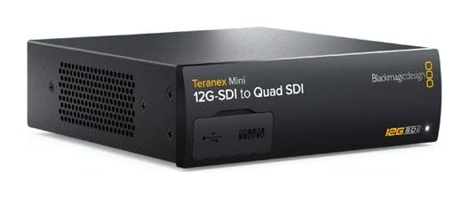 Teranex Mini 12G-SDI to Quad SDI – Most med novo in starejšo opremo Ultra HD