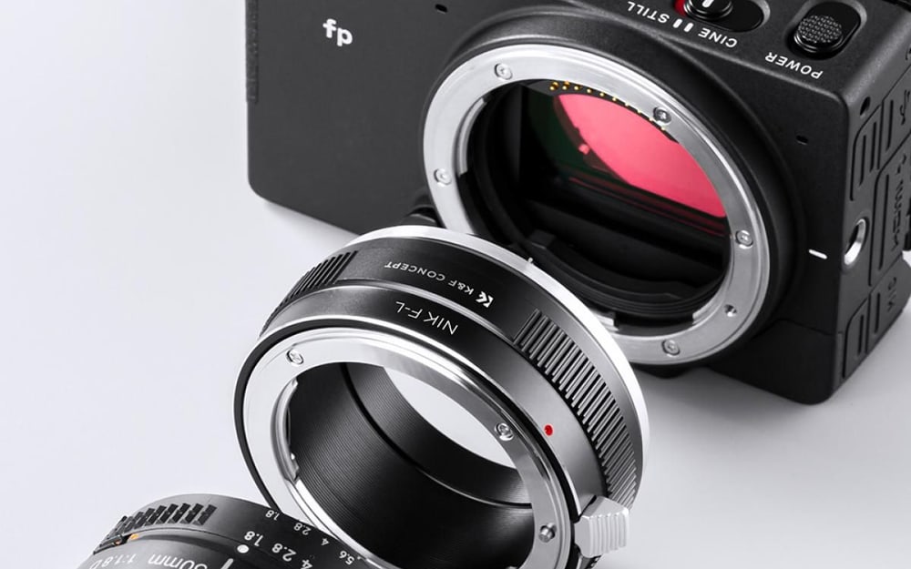 Objektivi Nikon F na ohišju L-Mount