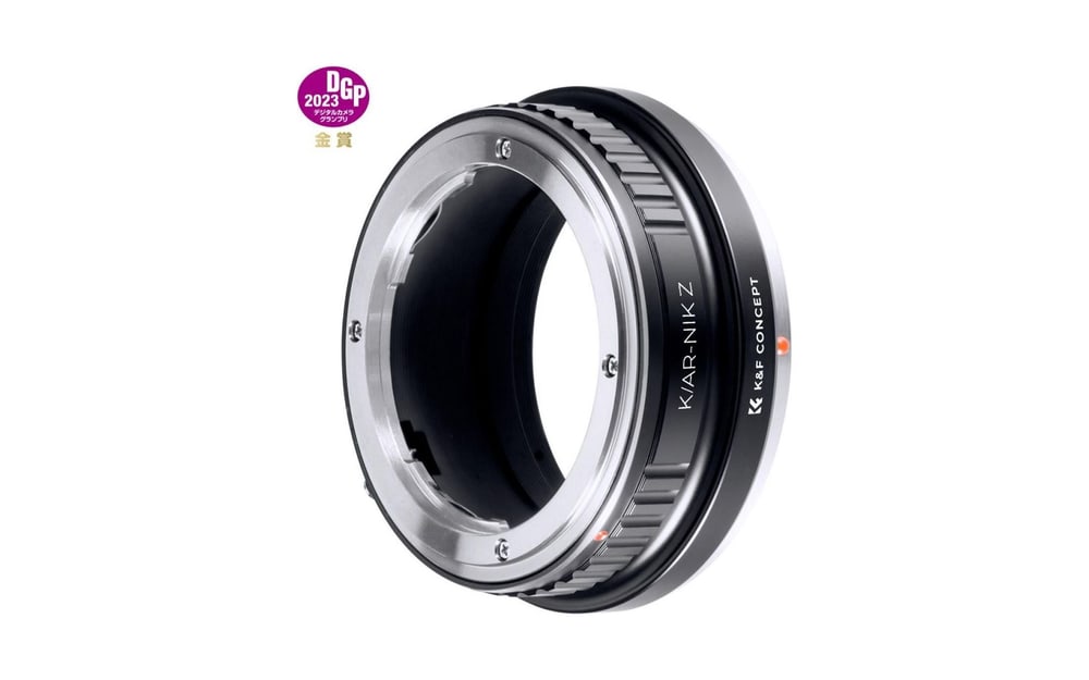 Objektivi Konica AR na ohišju Nikon Z