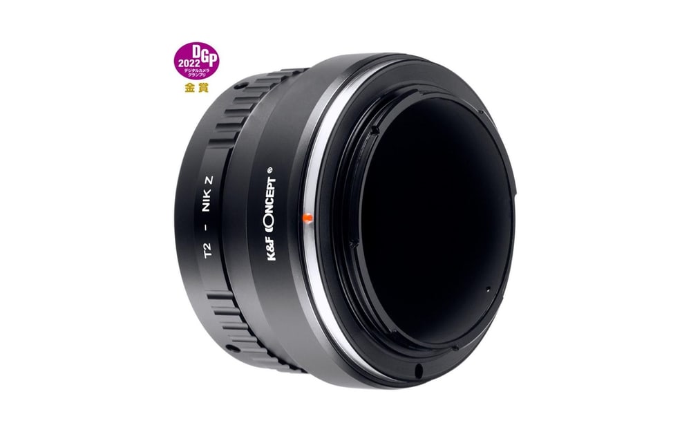 Objektivi T2 na ohišju Nikon Z
