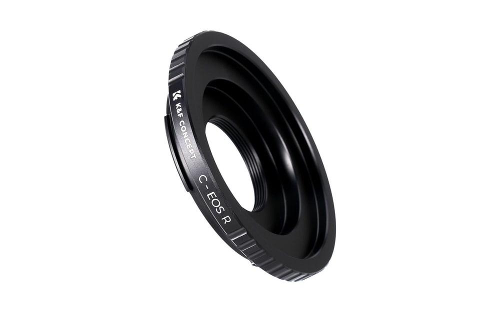 Objektivi C-mount na ohišju Canon RF