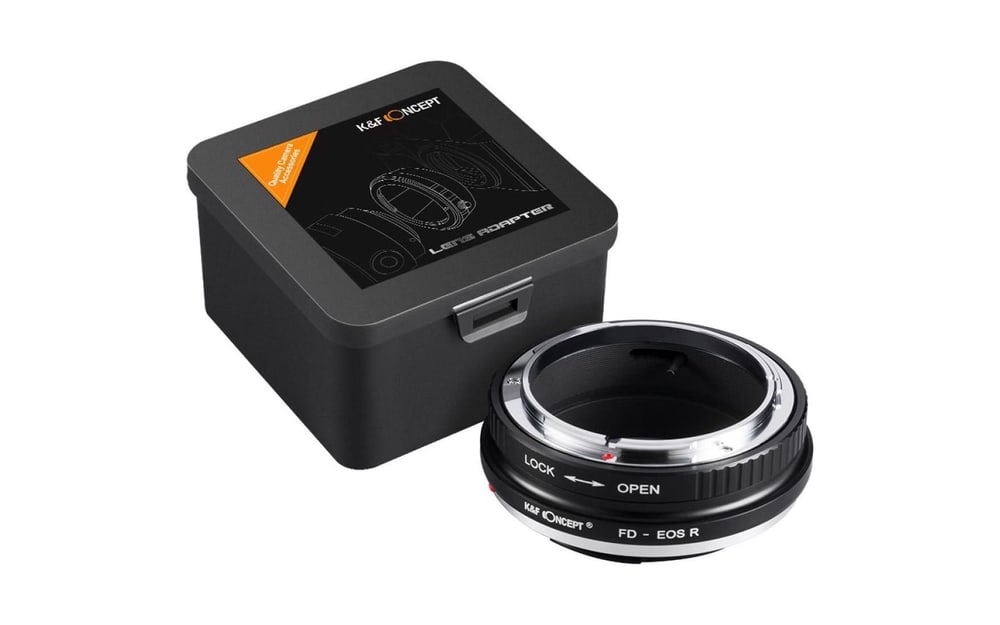Objektivi Canon FD na fotoaparatih Canon EOS R
