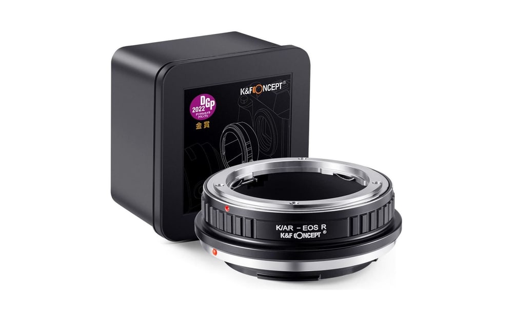 Objektivi Konica AR na fotoaparatih Canon EOS R