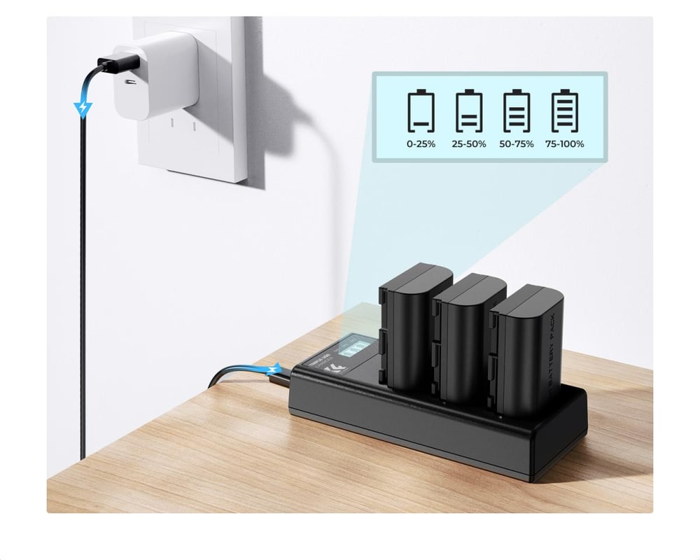 Tri baterije po 2250 mAh