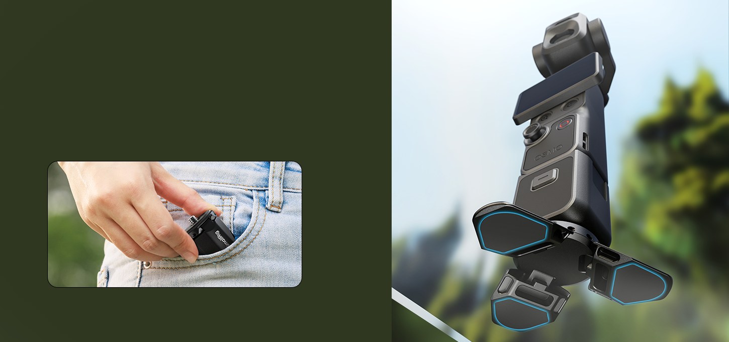 Mini stojalo za DJI Osmo Pocket in Luna – 5