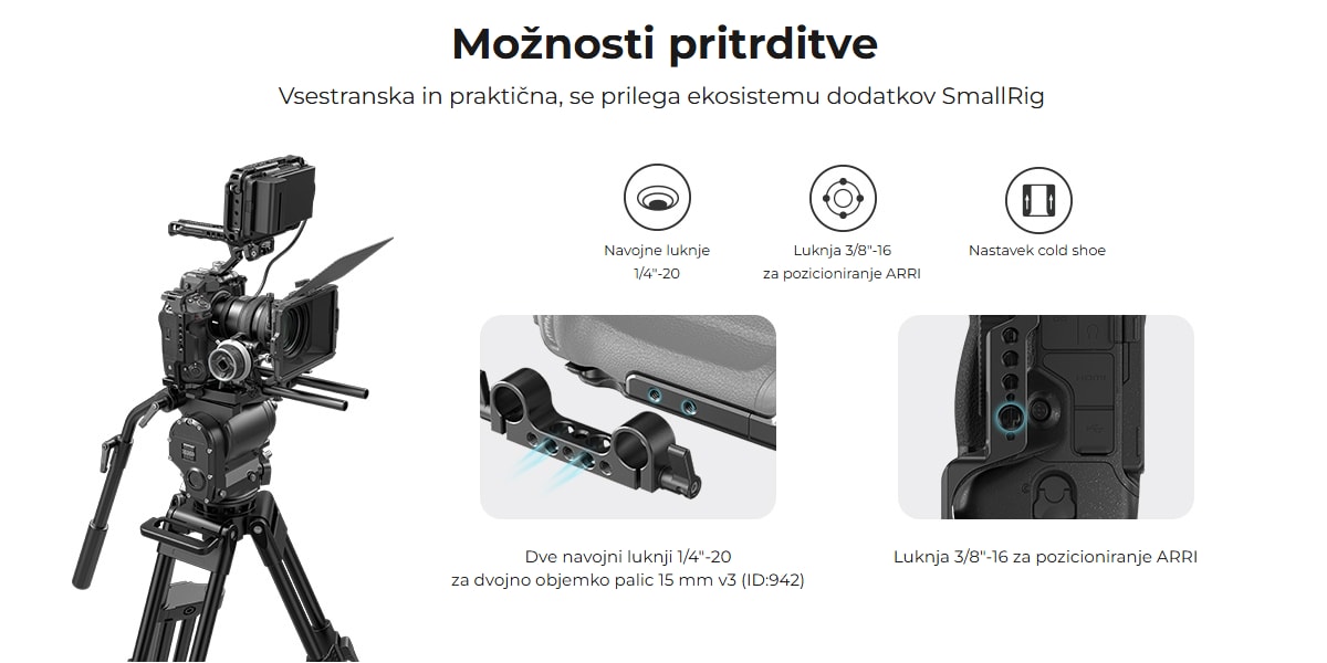 SmallRig Cage Kit pro Nikon Z 9 3738