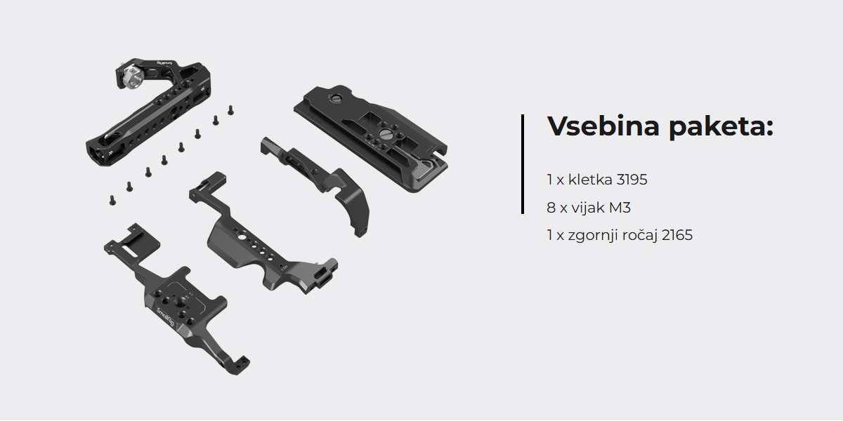 SmallRig Cage Kit pro Nikon Z 9 3738