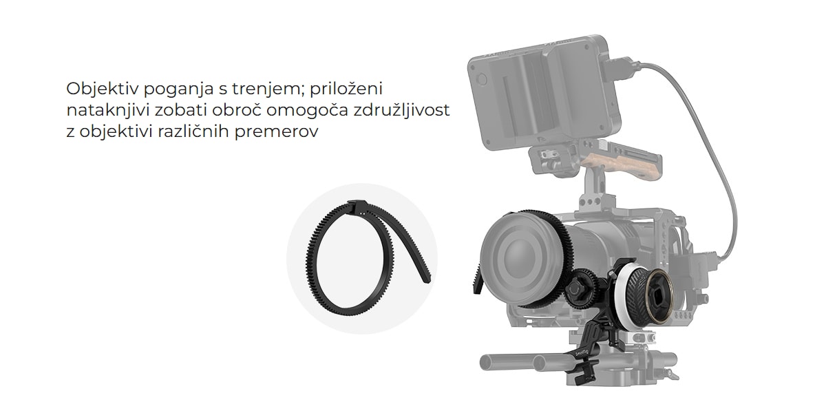 SmallRig mini Follow Focus F40 3010C
