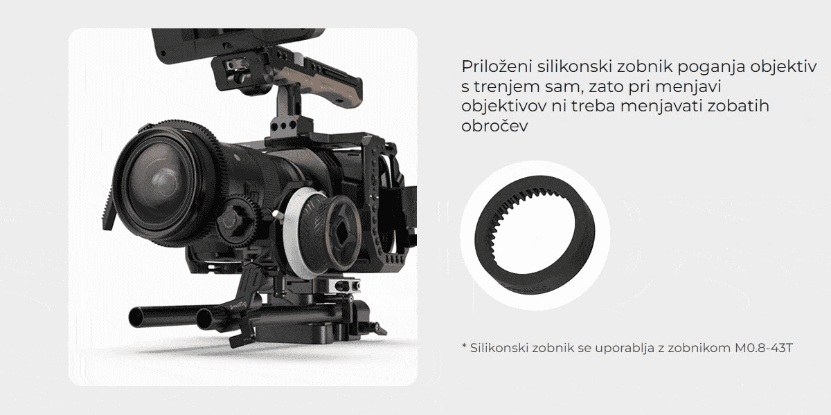 SmallRig mini Follow Focus F40 3010C