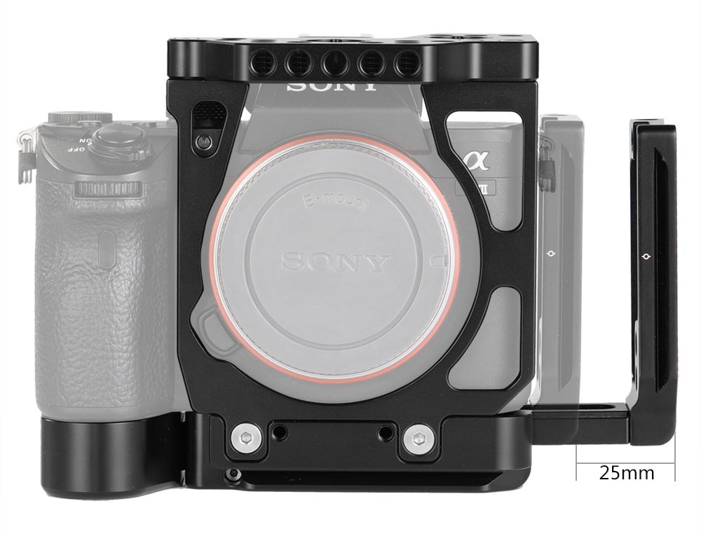 polovična kletka z nosilcem Arca L za Sony A7III A7RIII