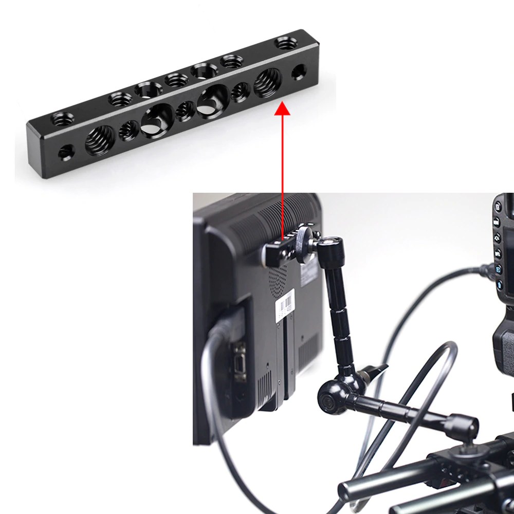 Serna palica SmallRig s 1/4-palčno in 3/8-palčno luknjo za vijak