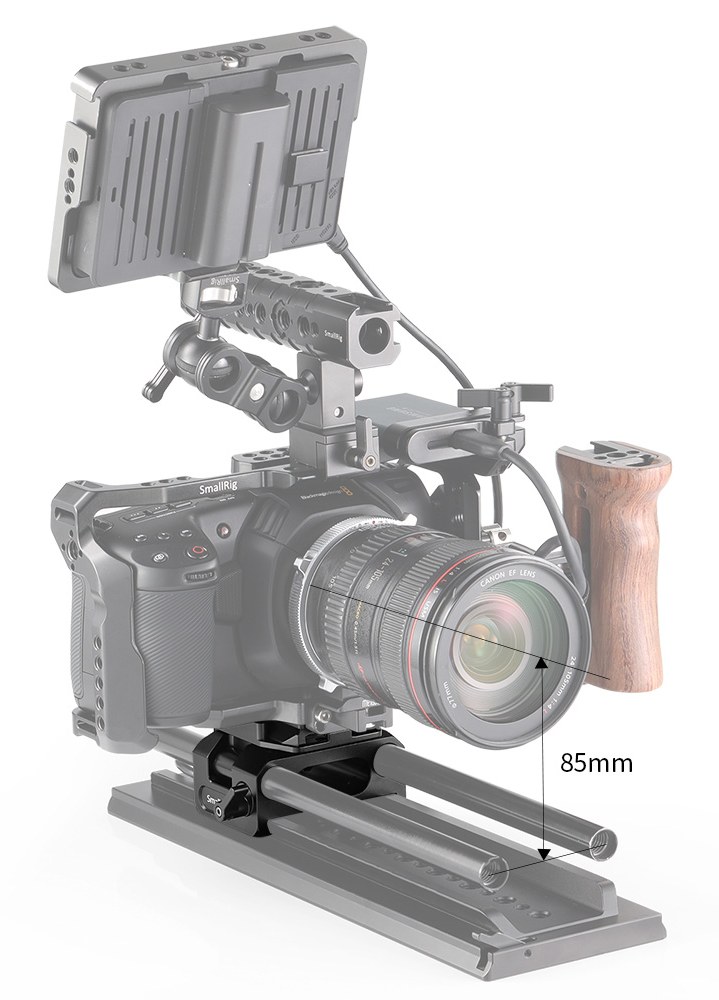 Osnovna plošča SmallRig za BMPCC 4K (združljiva z Manfrotto 501PL) 2266