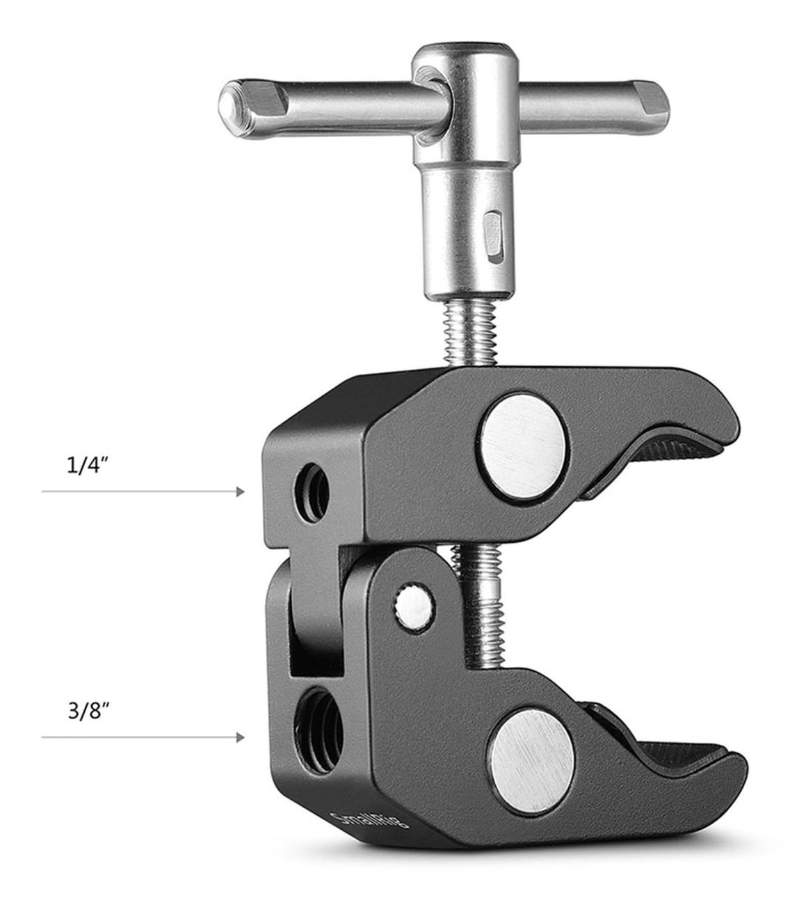 Super objemka SmallRig z navojem 1/4″ in 3/8″ (pakiranje 2)