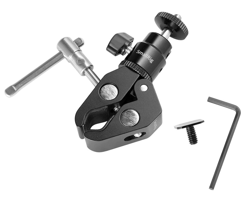 Prijemalni nosilec SmallRig V1 z nosilcem za kroglično glavo in objemko CoolClamp