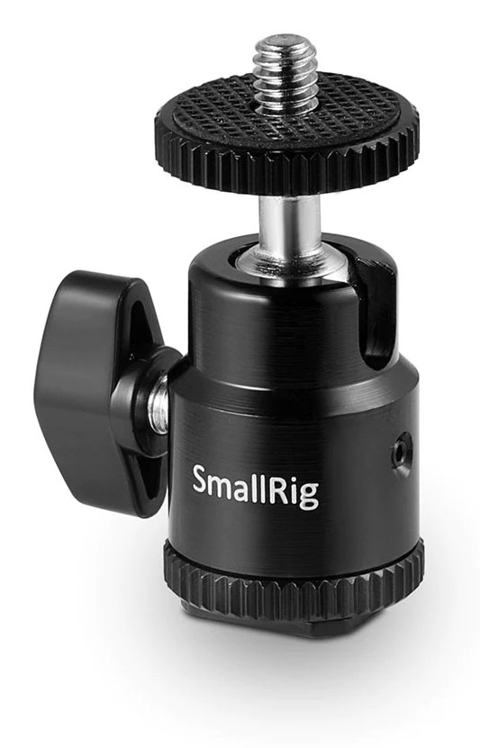 Novo 1/4″ držalo za fotoaparat z dodatnim 1/4″ vijakom