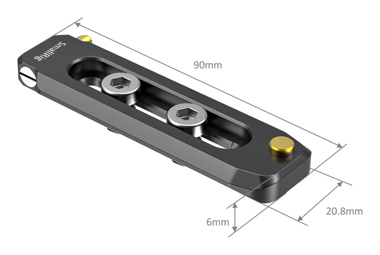 Nizkoprofilna tirnica NATO 90 mm BUN2484