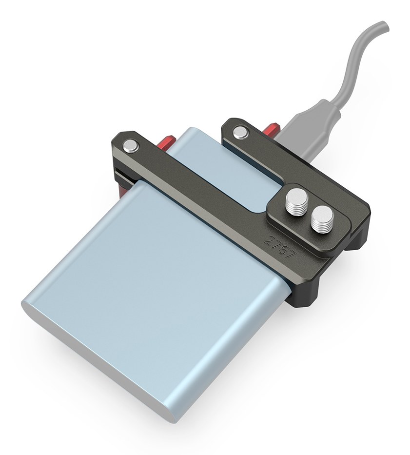 Nosilec SmallRig za SSD Samsung T5 (temno olivna barva)