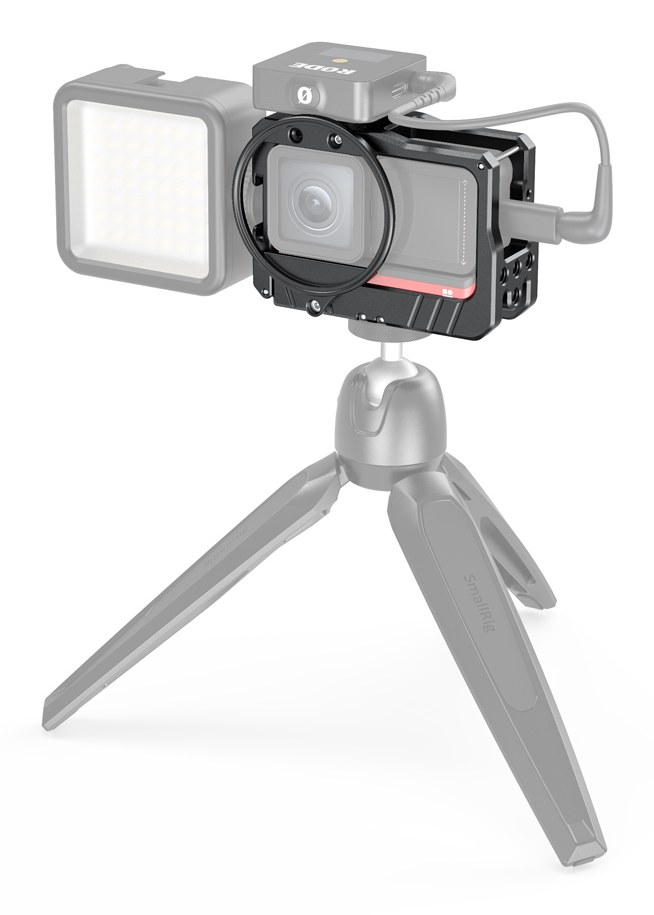 KLETKA ZA VLOGANJE IN ADAPTER ZA 52 MM FILTER ZA INSTA360 ONE R 4K EDITION