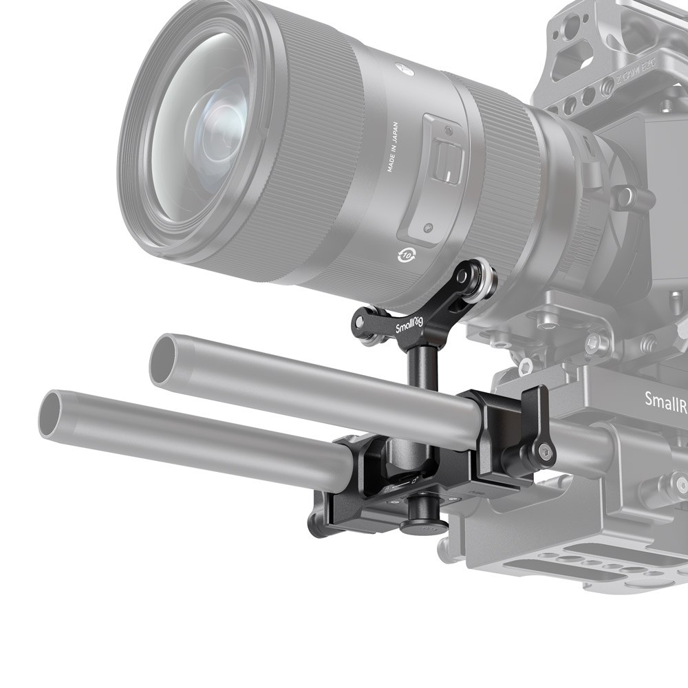 univerzalna 15 mm opora za objektiv za pritrditev na palico LWS