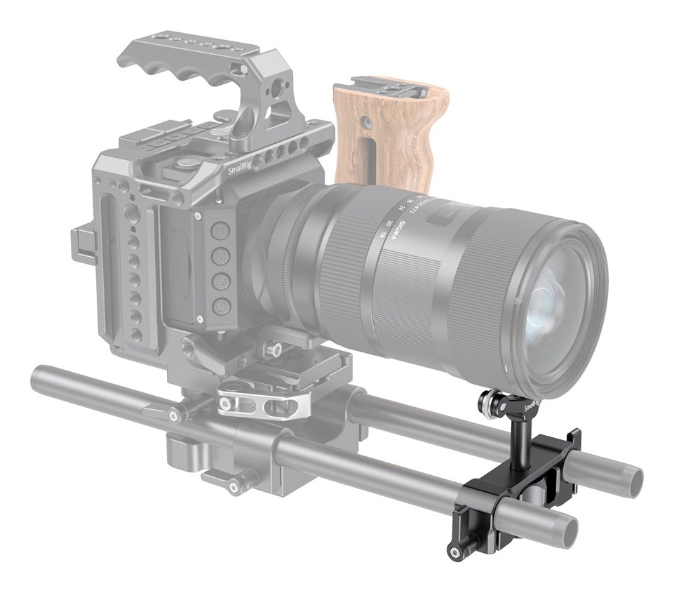 univerzalna 15 mm opora za objektiv za pritrditev na palico LWS