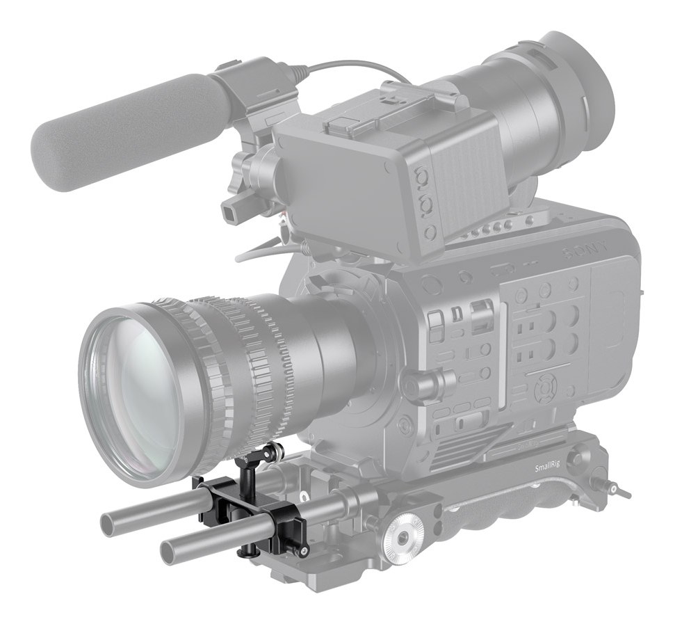 univerzalna 15 mm opora za objektiv za pritrditev na palico LWS