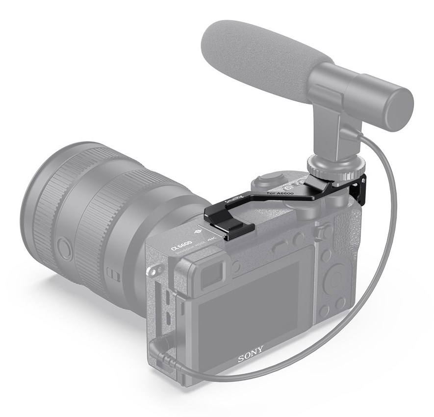 desna stranska ploščica za namestitev na čevelj za fotoaparat Sony a6600