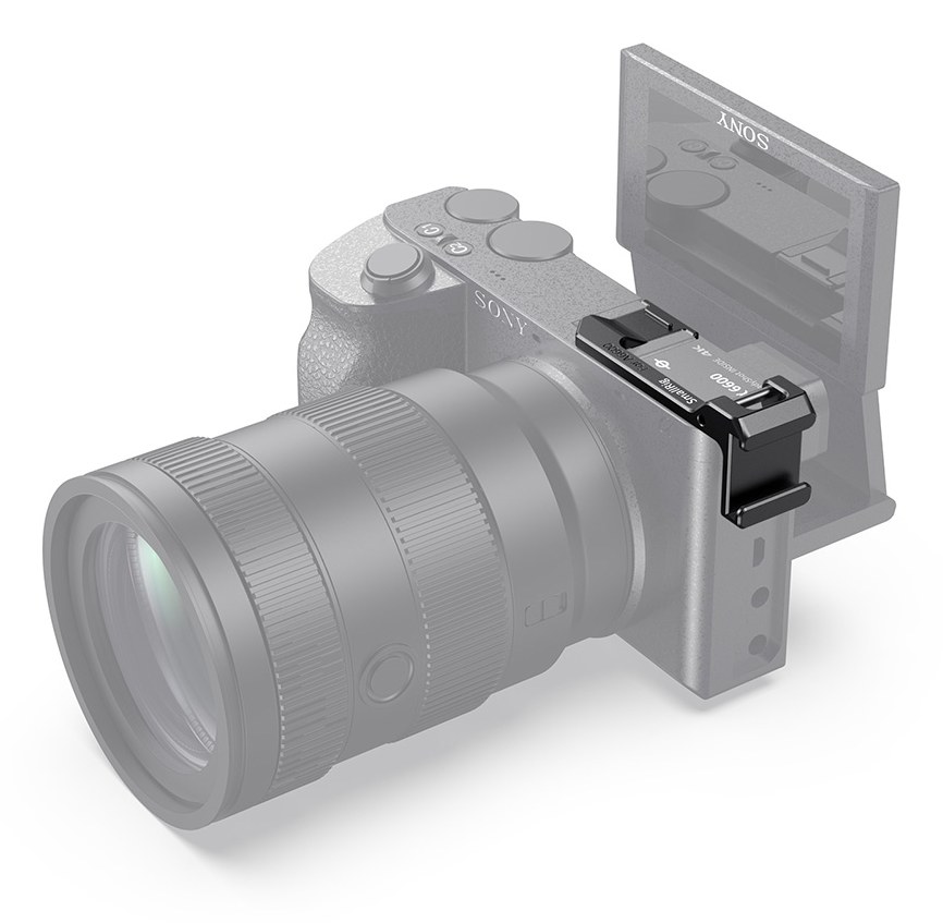 ploščica za premestitev leve stranske čeveljske montaže za fotoaparat Sony a6600