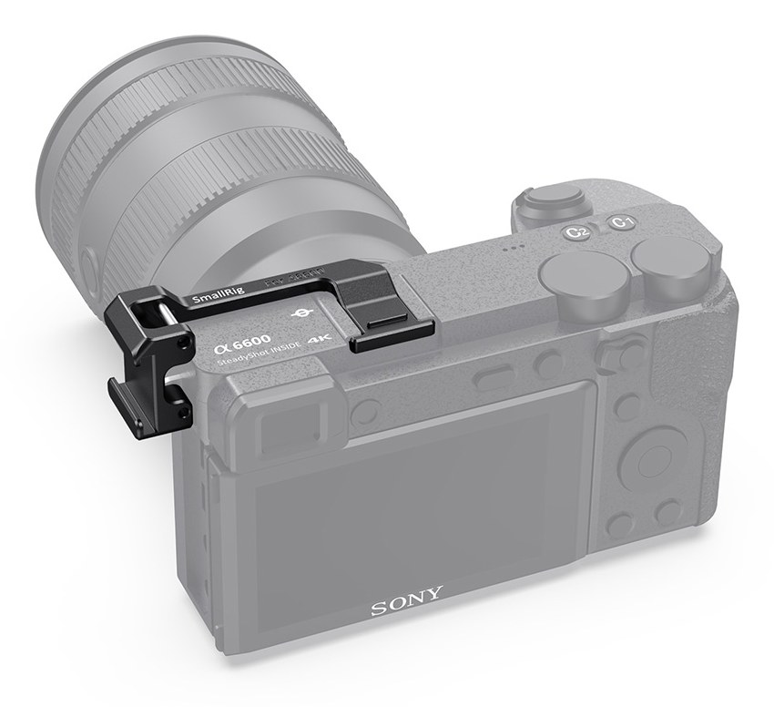 ploščica za premestitev leve stranske čeveljske montaže za fotoaparat Sony a6600