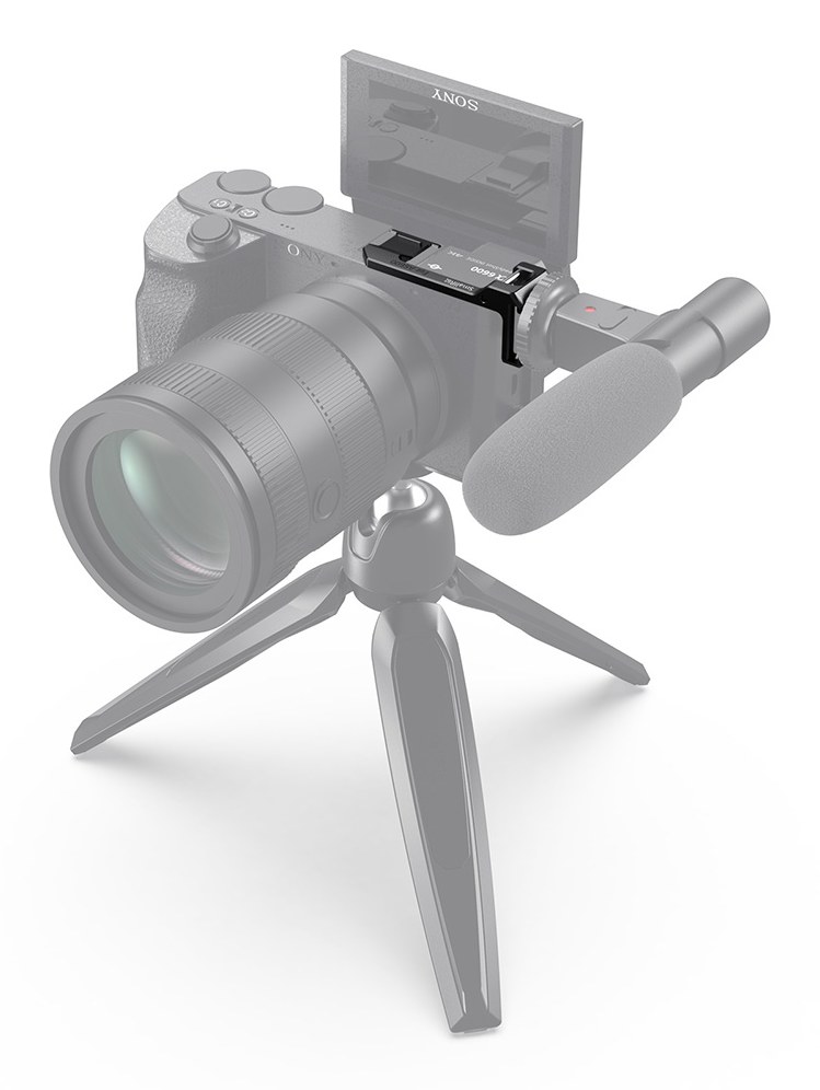 ploščica za premestitev leve stranske čeveljske montaže za fotoaparat Sony a6600