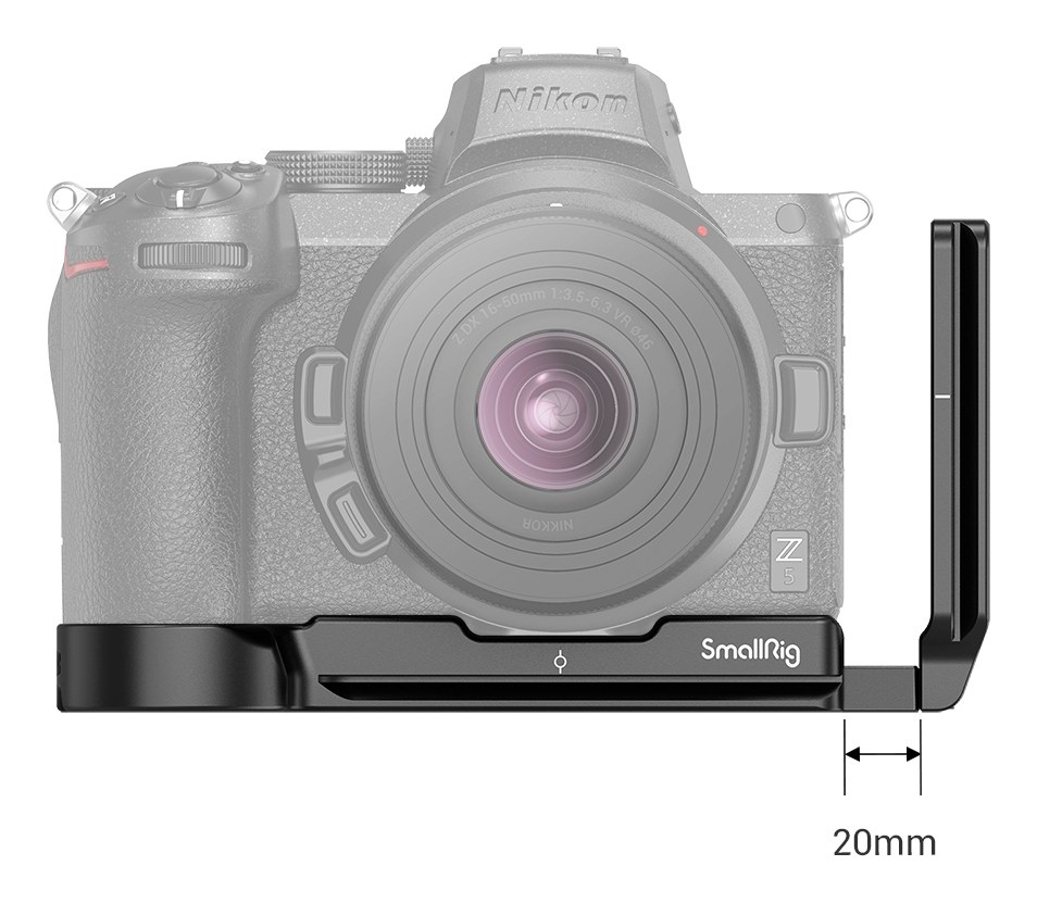 Držalo SmallRig L za fotoaparate Nikon Z5/Z6/Z7