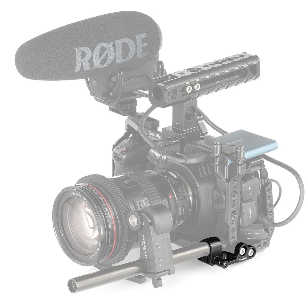 15 mm objemka za eno palico za kletko BMPCC 4K in 6K