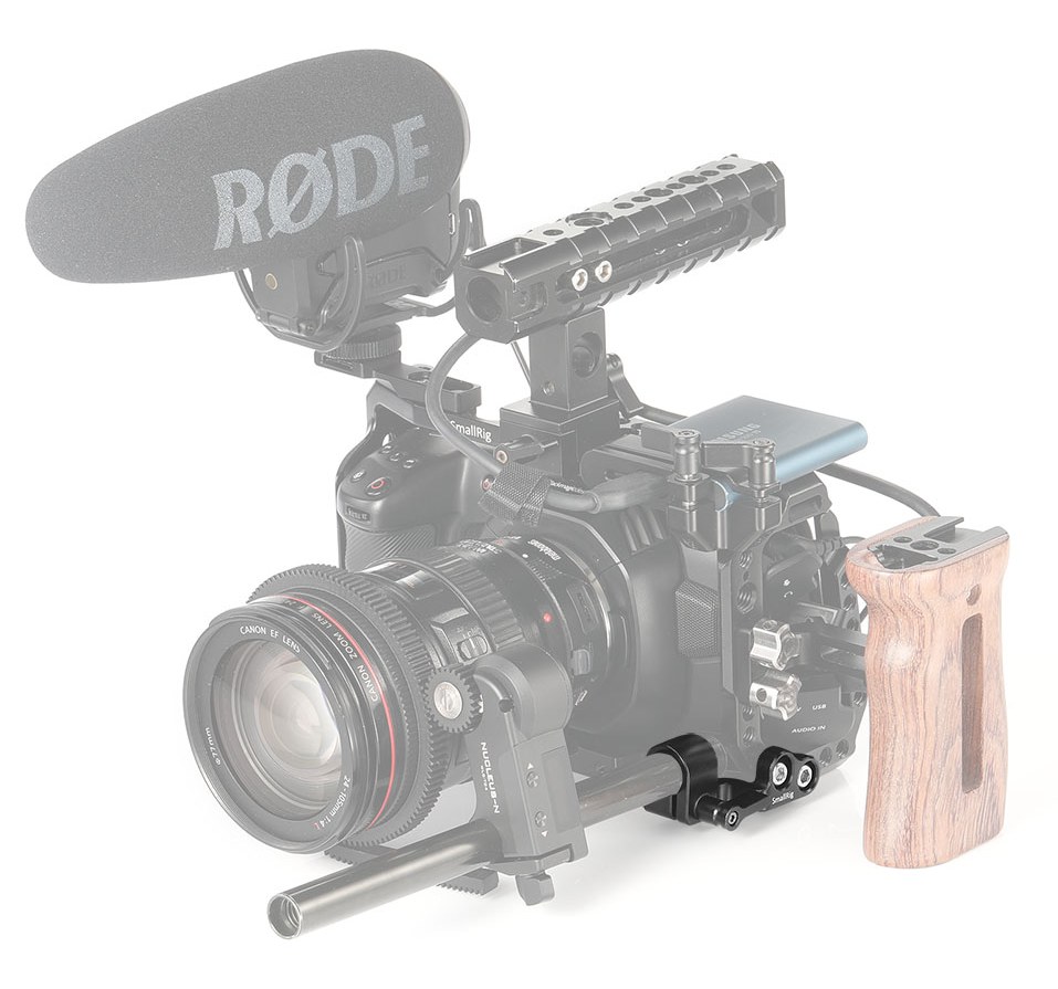 15 mm objemka za eno palico za kletko BMPCC 4K in 6K