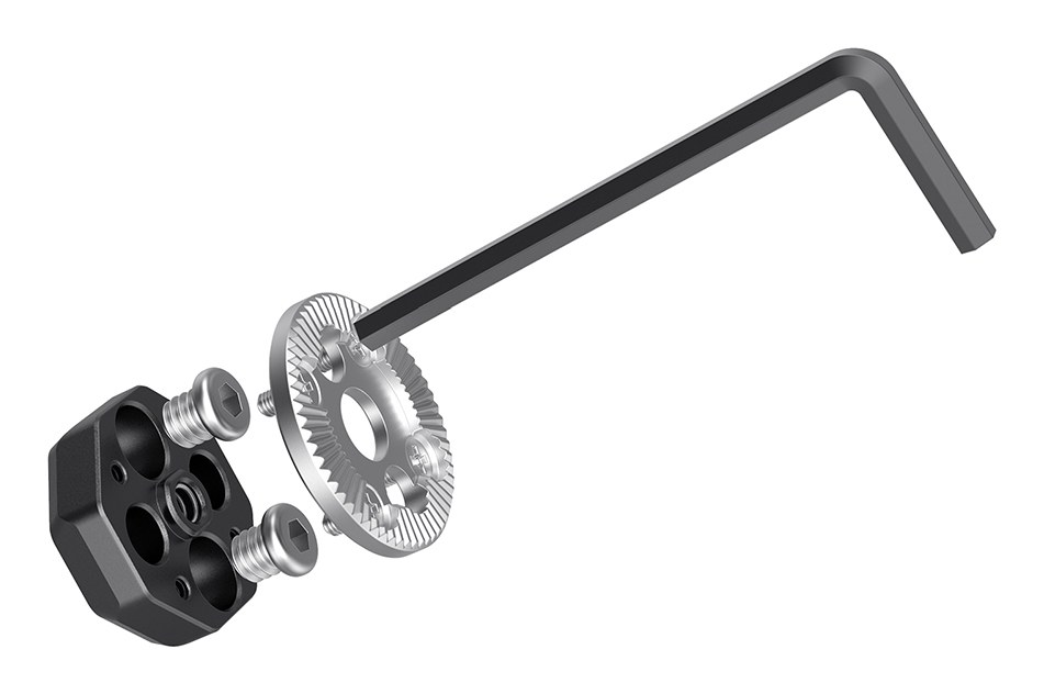 Arri Standard Rosette Bolt-On Mount (zavit M6)