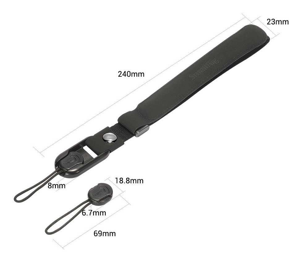 Zapestni trak SmallRig za fotoaparat