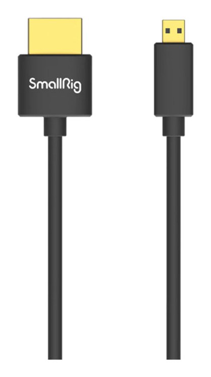Ultra tanek kabel 4K Micro HDMI s polnim HDMI (od D do A) 35 cm