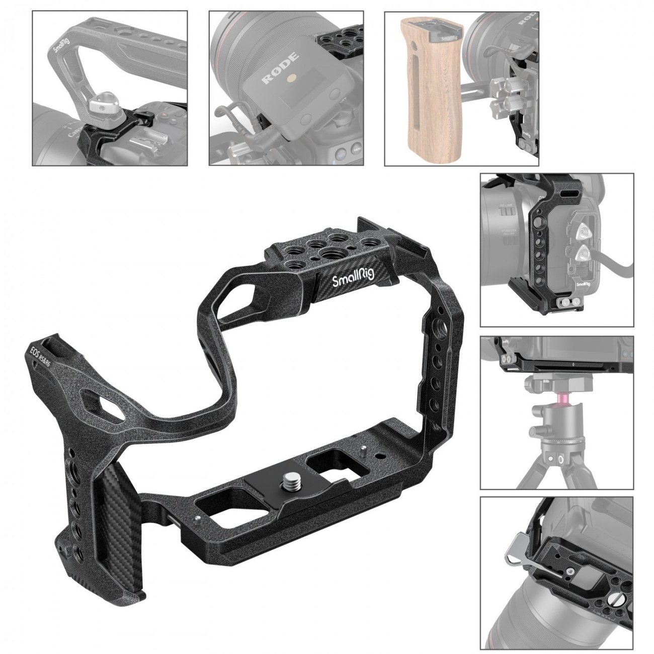 Kletka SmallRig EOS R5 in R6 ″Black Mamba″ 3233