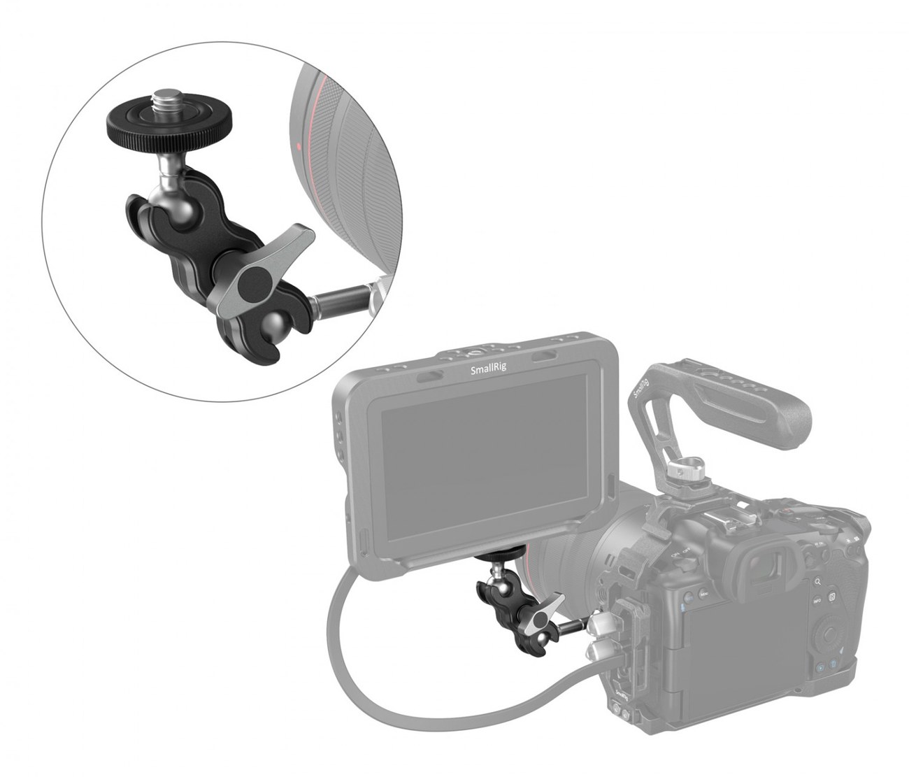 Mini Magic Arm z univerzalno kroglično glavo 3238