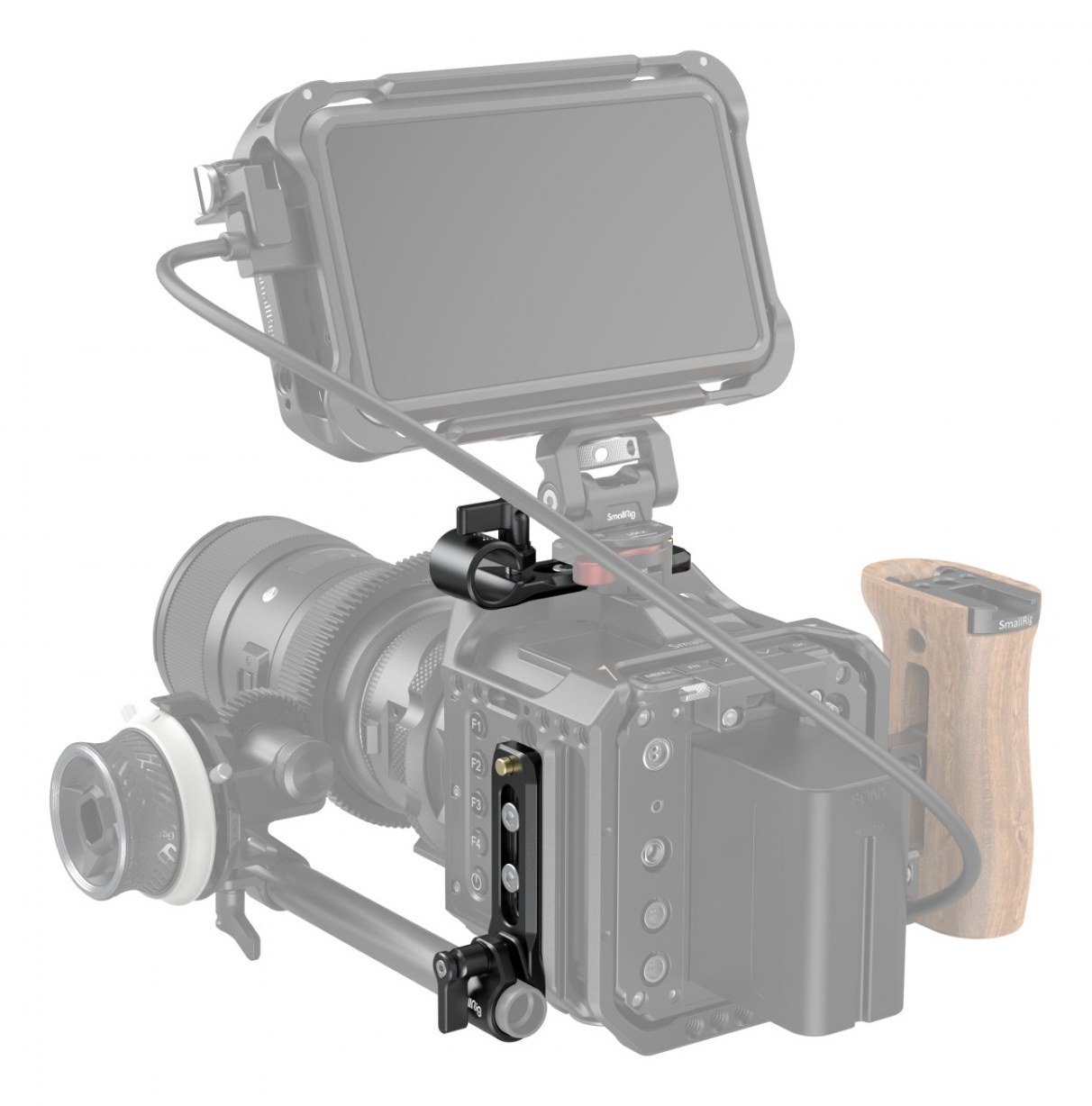 Objemka za palico SmallRig (z vodilom NATO)