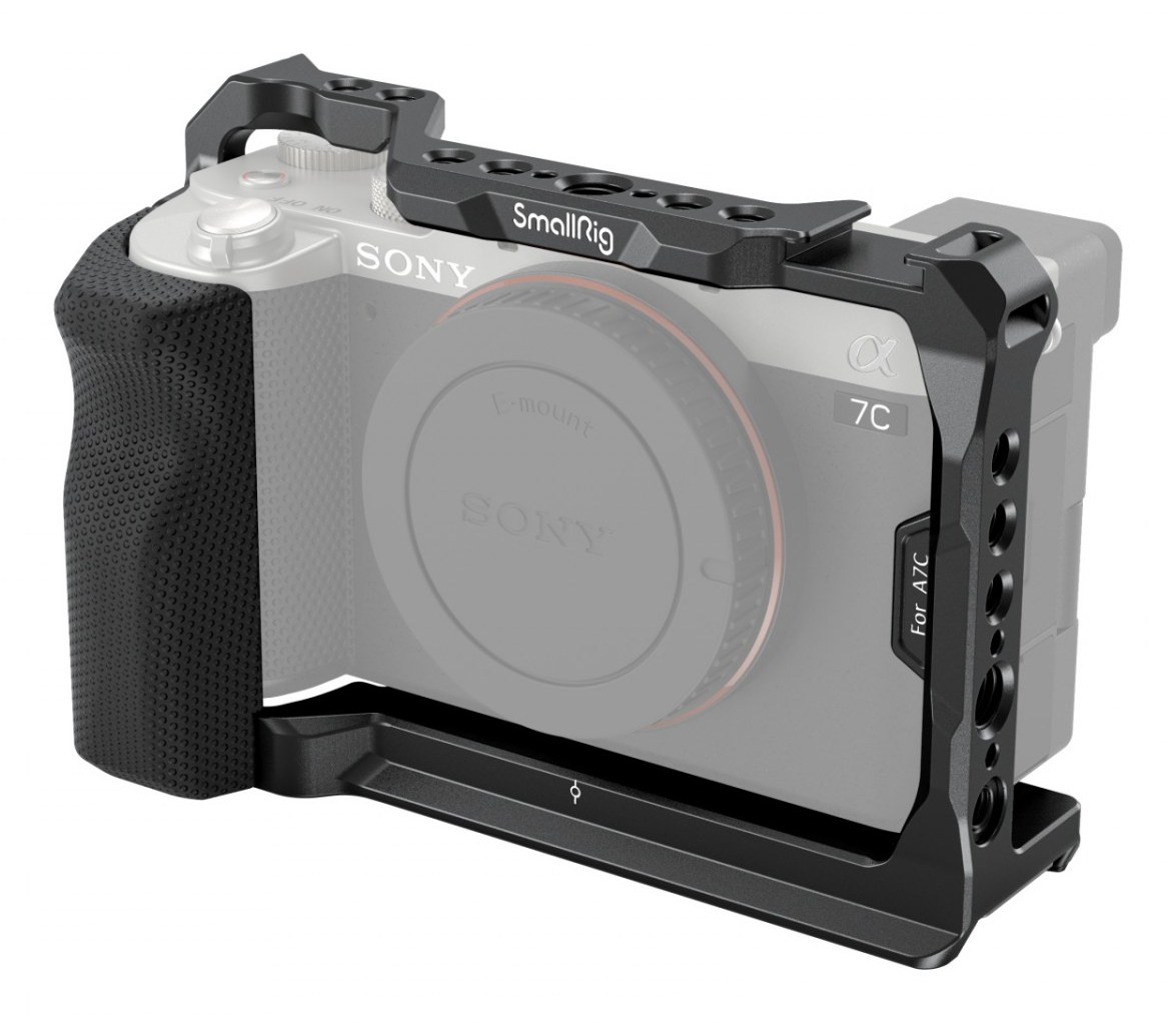 Kletka SmallRig s stranskim ročajem za fotoaparat Sony A7C 3212