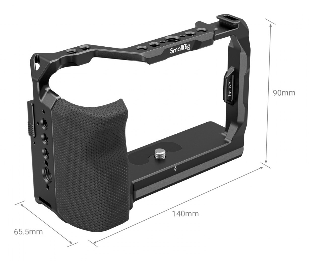 Kletka SmallRig s stranskim ročajem za fotoaparat Sony A7C 3212