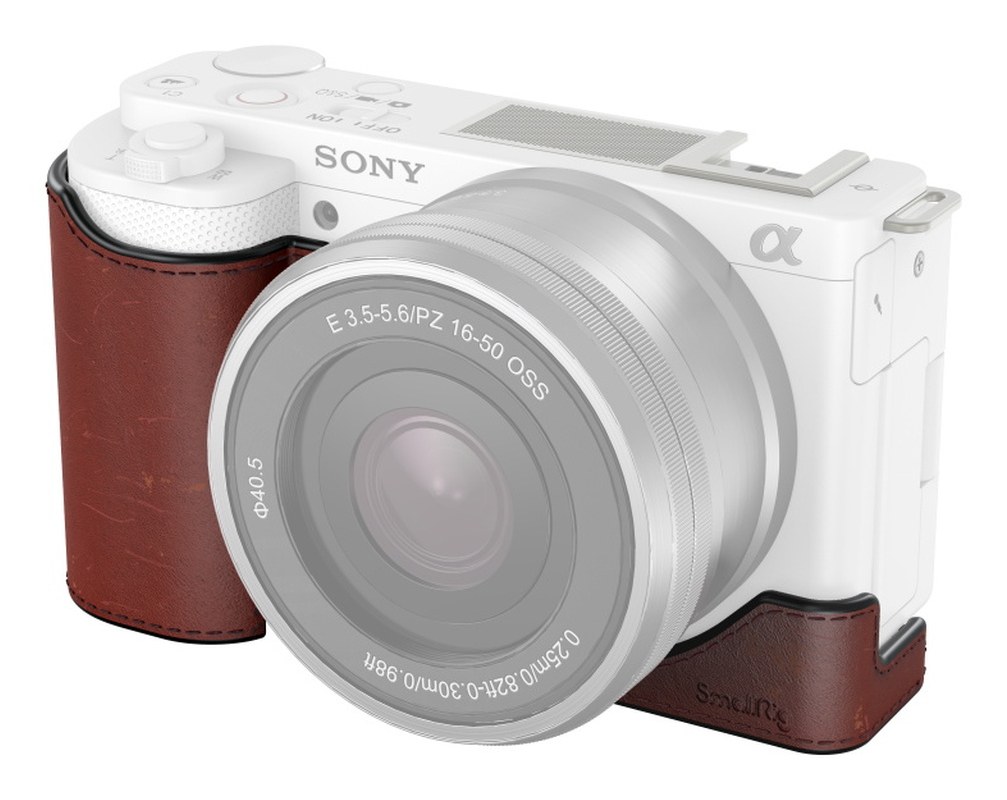 Usnjeno polovično ohišje za Sony ZV-E10