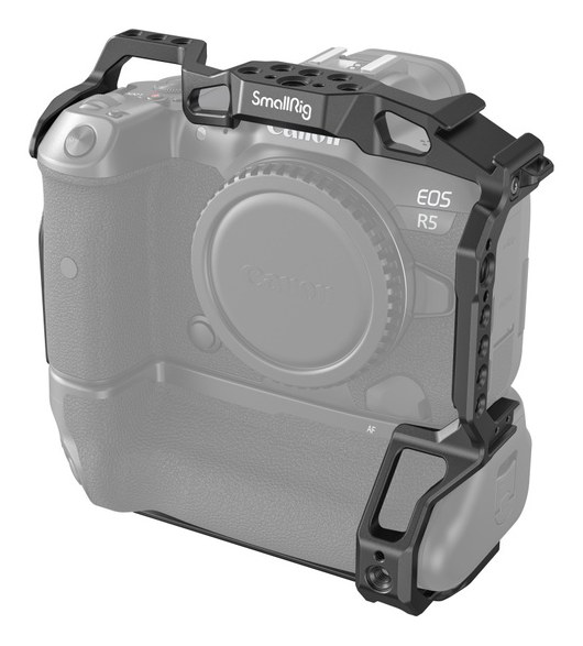 Kletka za fotoaparat SmallRig EOS R5/R6 z baterijskim držalom BG-R10